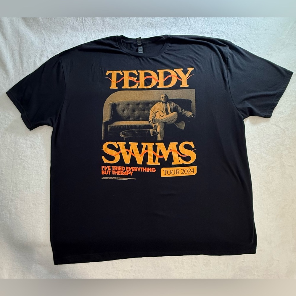 Teddy Swims' "I've Tried Everything But Therapy Tour 2024” Size 3XL